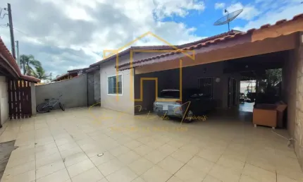 Casa para Venda em Itanhaém, Jardim Guacyra, 2 dormitórios, 2 suítes, 1 banheiro, 3 vagas