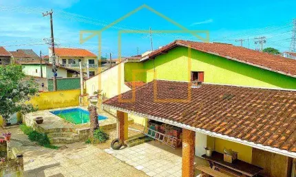 Sobrado para Venda em Itanhaém, Savoy, 3 dormitórios, 2 banheiros, 5 vagas