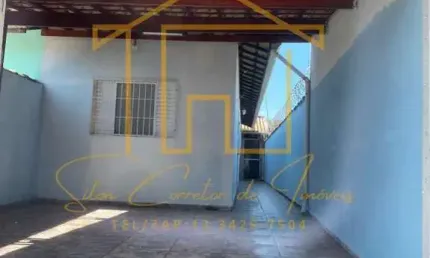 Casa para venda em itanhaém, balneário tupy, 2 dormitórios, 1 suíte, 2 banheiros, 2 vagas