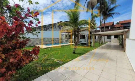 Casa para venda em itanhaém, jardim grandesp, 3 dormitórios, 2 suítes, 4 banheiros, 5 vagas