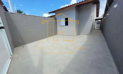 Casa para venda em itanhaém, jardim das palmeiras, 2 dormitórios, 1 suíte, 3 banheiros, 2 vagas
