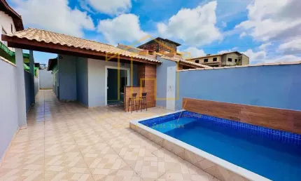 Casa para Venda em Itanhaém, Jardim das Palmeiras, 2 dormitórios, 1 suíte, 2 banheiros, 2 vagas