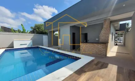 Casa para Venda em Itanhaém, Santa Julia, 3 dormitórios, 2 suítes, 4 banheiros, 4 vagas