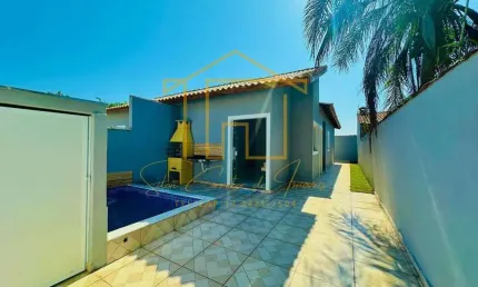 Casa para Venda em Itanhaém, Bopiranga, 2 dormitórios, 1 suíte, 2 banheiros, 2 vagas