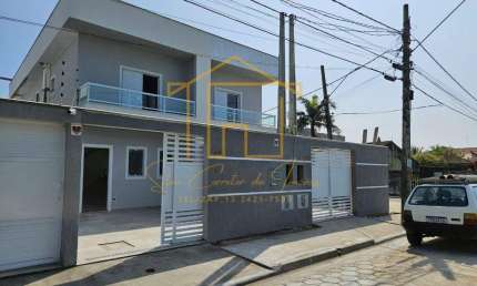 Sobrado para Venda em Itanhaém, Nova Itanhaém, 3 dormitórios, 1 suíte, 2 banheiros, 2 vagas