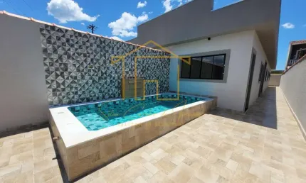 Casa para Venda em Itanhaém, Jardim Grandesp, 3 dormitórios, 2 suítes, 3 banheiros, 2 vagas