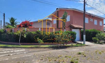 Sobrado para Venda em Itanhaém, Jardim Grandesp, 6 dormitórios, 3 suítes, 5 banheiros, 5 vagas