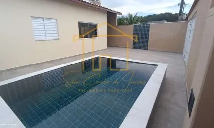 Casa para Venda em Itanhaém, Jardim Cibratel II, 2 dormitórios, 1 suíte, 2 banheiros, 2 vagas