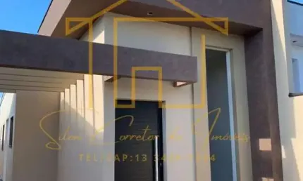 Casa para venda em itanhaém, jardim grandesp, 2 dormitórios, 1 suíte, 2 banheiros, 2 vagas
