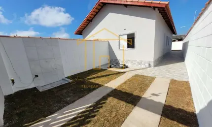 Casa para Venda em Itanhaém, Balneário Gaivota, 2 dormitórios, 1 banheiro, 2 vagas