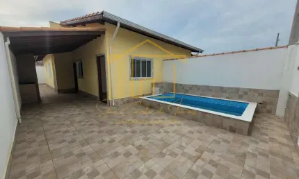 Casa para venda em itanhaém, jardim jamaica, 2 dormitórios, 1 suíte, 2 banheiros, 2 vagas