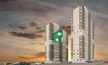Apartamento para alugar com 2 dormitórios, 42 m² por R$ 1.475/mês - Parque Novo Horizonte - São José dos Campos/SP