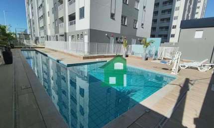 Apartamento Novo para alugar com 2 dormitórios(suite), 60 m² por R$ 2.300,/mês - Parque Residencial Flamboyant - São José dos Campos/SP