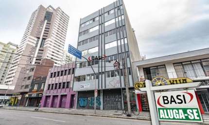 Sala comercial com 2 salas para alugar na Rua Benjamin Constant, 146, Centro, Curitiba