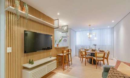 LINDO APTO TOTALMENTE MOBILIADO COM 3 DORMITORIOS NO BIGORRILHO, PRONTO PARA MORAR, PARCELAMENTO COM A CONSTRUTORA!