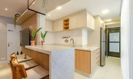 Lindo apto mobiliado e decorado, 3 dormitorios no bigorrilho, pronto para morar, com parcelamento direto com a construtora!