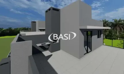 Sobrado novo a venda no atuba (03 quartos, suite, terraco, churrasqueira)