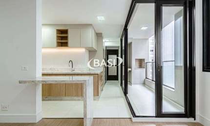APTO NOVO NO BIGORRILHO, PRONTO PARA MORAR, 3 DORMITORIOS,  SACADA GOURMET, COZINHA COM ARMARIOS, 2 VAGAS - ED. JARDIM CHAMPAGNAT