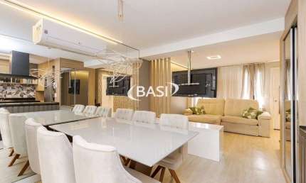 Casa de luxo com 3 suites e area externa no Condominio Santa Candida em Curitiba