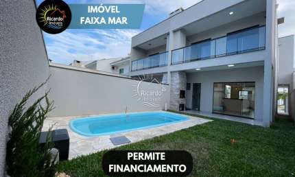 Casa com 3 quartos à venda na Alameda Berenice, 223, Canoas, Pontal do Paraná, 135 m2 por R$ 820.000
