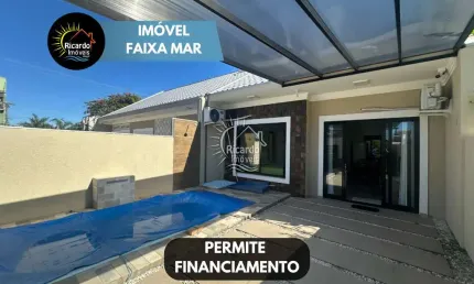 Casa com 2 quartos à venda na rua villa lobos, 15, canoas, pontal do paraná por r$ 530.000