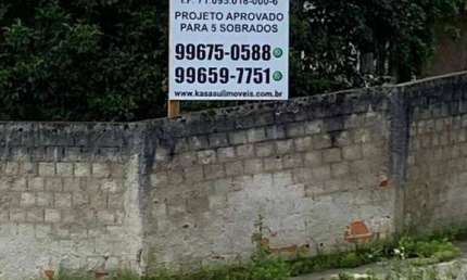 Terreno  de esquina à venda no Pilarzinho, ZR2, 600 metros.