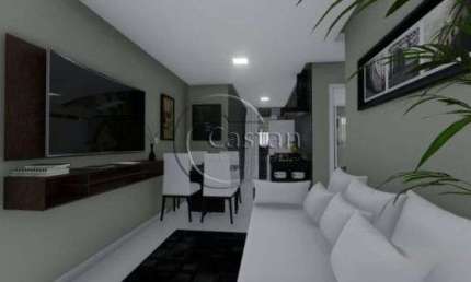 Apartamento com 1 quarto à venda na Rua Caetano Pinto, --, Brás, São Paulo, 25 m2 por R$ 225.000