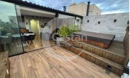 Cobertura com 2 quartos à venda na rua general bagnuolo, --, vila prudente, são paulo, 121 m2 por r$ 904.900