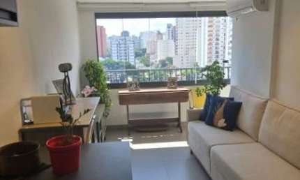 Apartamento com 1 quarto à venda na Avenida Pavão, --, Indianópolis, São Paulo, 31 m2 por R$ 748.000