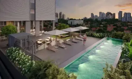 Apartamento com 1 quarto à venda na avenida regente feijó, --, vila regente feijó, são paulo, 55 m2 por r$ 360.000