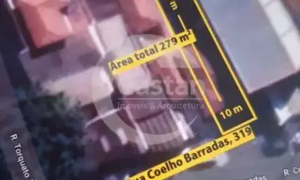 Terreno à venda na rua coelho barradas, --, vila prudente, são paulo, 270 m2 por r$ 1.225.500