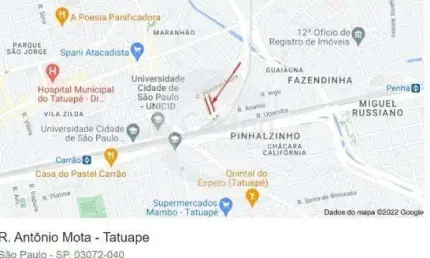 Terreno à venda na rua antônio mota, --, tatuapé, são paulo, 240 m2 por r$ 797.900