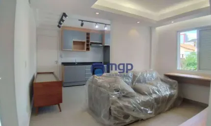 Apartamento com 1 dormitório para alugar, 41 m² - vila mazzei