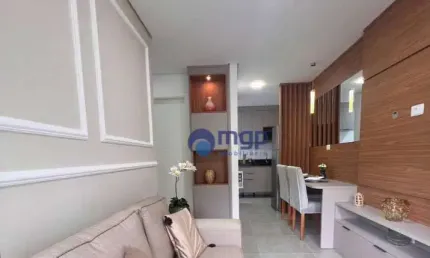 Apartamento com 1 dormitório à venda, 39 m² - vila isolina mazzei