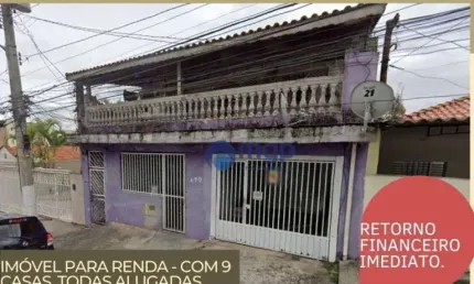 Imóvel para renda com 9 imóveis à venda, 450 m² por R$ 1.600.000 - Vila Guilherme - São Paulo/SP