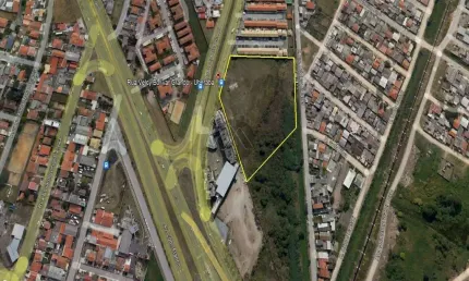 Terreno à venda na Rua Velcy Bolívar Grandó, 543, Uberaba, Curitiba