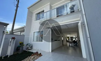 Sobrado com edícula, mobiliado a venda no Aristocrata em São José dos Pinhais.