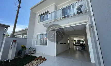 Sobrado com edícula, mobiliado a venda no aristocrata em são josé dos pinhais.