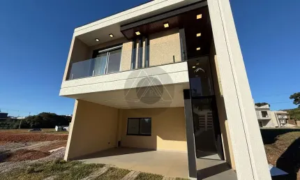 Oportunidade única: sobrado de alto padrão no condomínio life garden