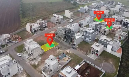 Terreno em condomínio  a venda no costeira em são josé dos pinhais.
