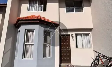 Sobrado em condomínio fechado no centro com 3 quartos a venda, São José dos Pinhais