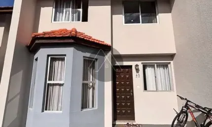 Sobrado em condomínio fechado no centro com 3 quartos a venda, são josé dos pinhais
