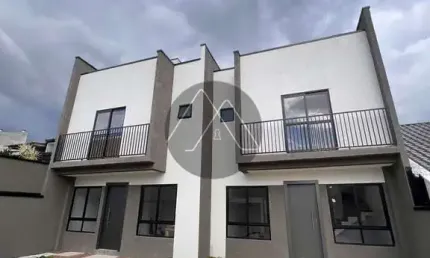 Sobrado em condomínio residencial mykonos no xaxim em curitiba