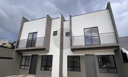 Sobrado em condomínio residencial mykonos no xaxim em curitiba
