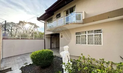 Sobrado à uma quadra do shopping, com 5 dorm. à venda, 140m² por r$ 690.000 - centro - sjp/pr