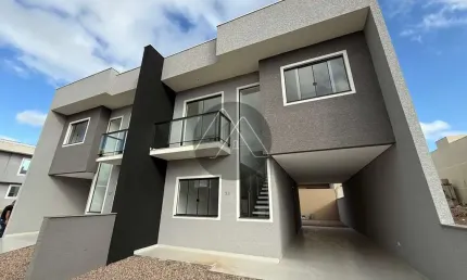 Sobrado novo 3 quartos (1 suíte) em condomínio fechado – costeira, sjp