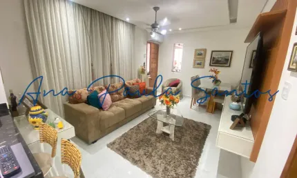 OPORTUNIDADE IMPERDÍVEL Sobreposta baixa moderna e ampla, com 3 dorms (1 suíte) na Vila Belmiro em Santos – SP