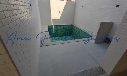 OPORTUNIDADE ÚNICA! Villagio Duplex com 2 suítes e área de lazer privativa no Campo Grande em Santos – SP