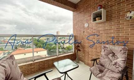 OPORTUNIDADE IMPERDÍVEL! Apartamento arejado e iluminado de 1 dorm com sacada e lazer completo a venda no Macuco em Santos – SP