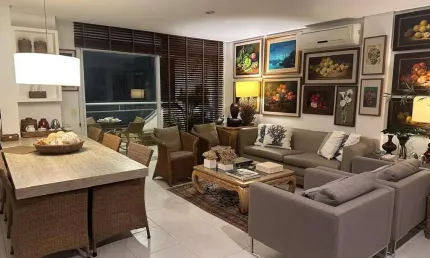 Apartamento com 3 quartos à venda na avenida dos dourados, 748, jurerê internacional, florianópolis por r$ 2.370.000